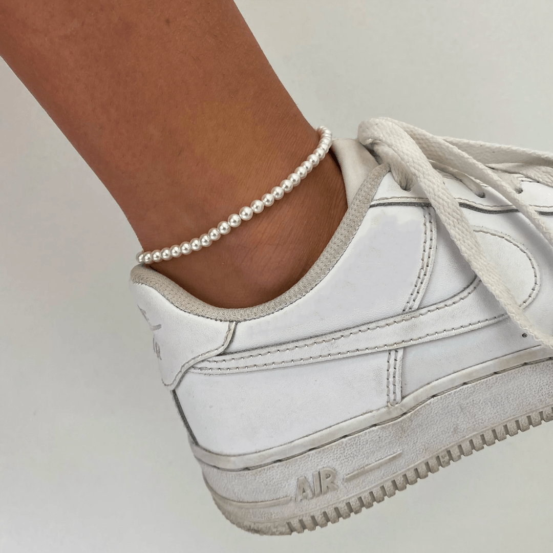 Girly Pearly Anklet