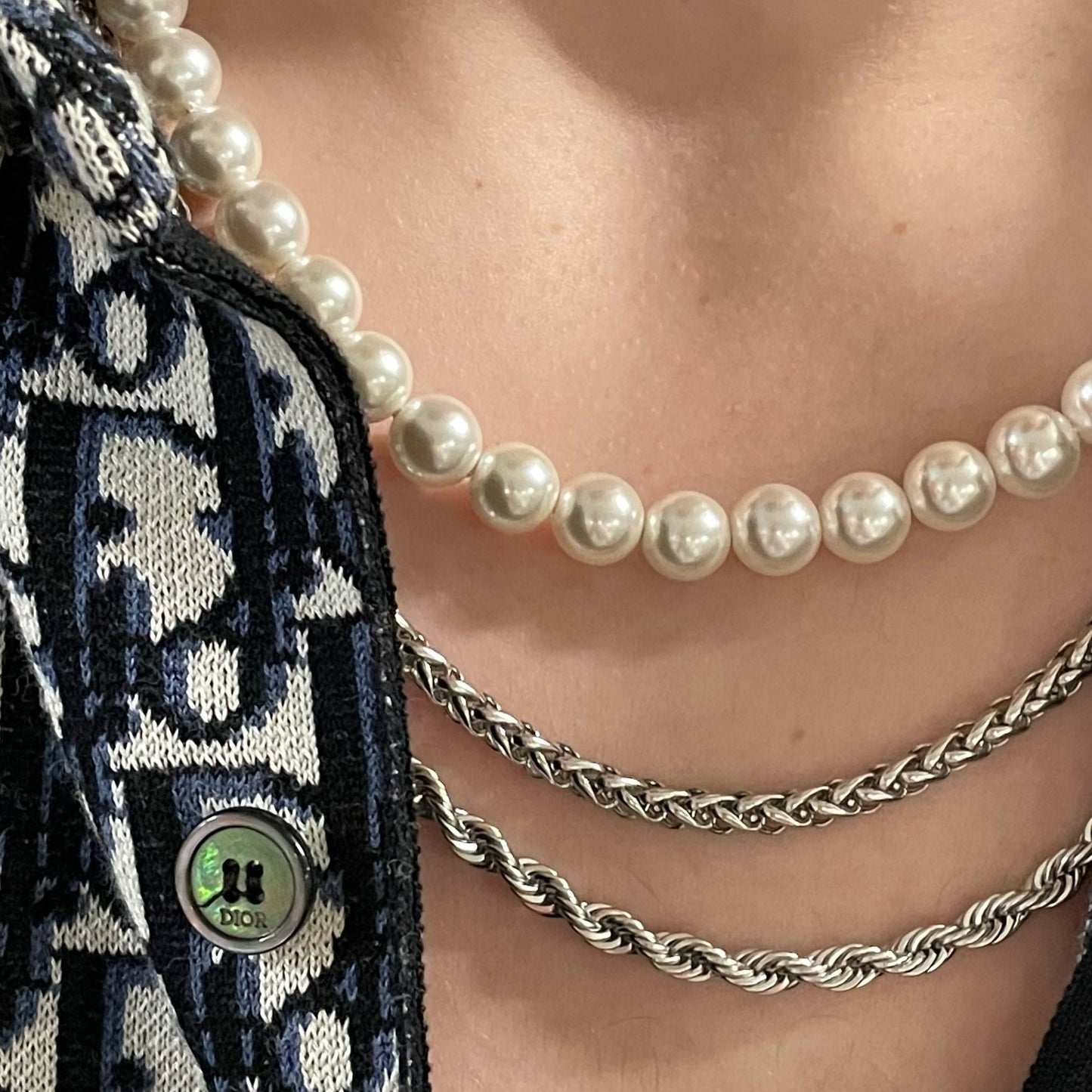 Lover Boy Pearl Necklace