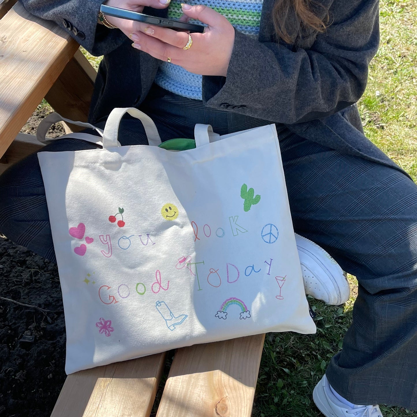 Friendly Reminder Tote Bag