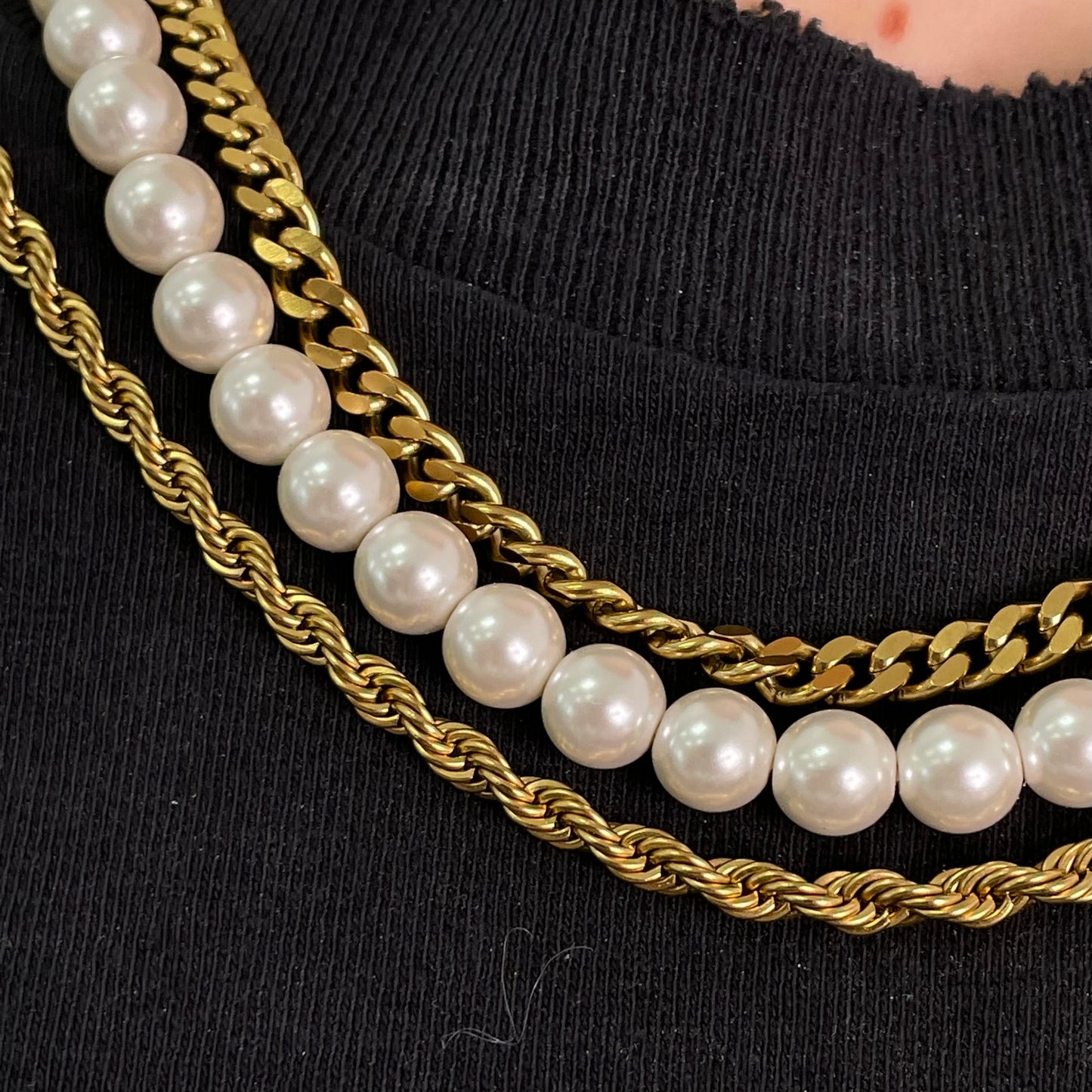 Lover Boy Pearl Necklace